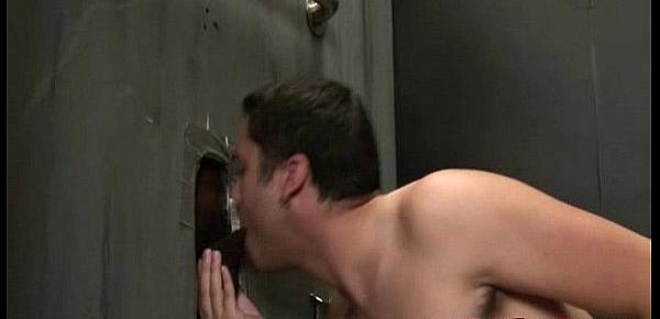  Gay Gloryhole Porn Ans Wet Gay Blowjobs 19